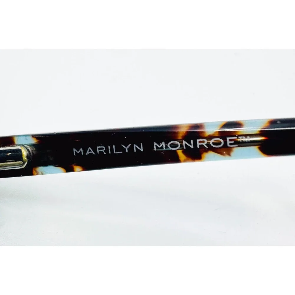 Marilyn Monroe Eyeglass Frames Womens Blue Tortoise MMO 113 421 51-17-135
